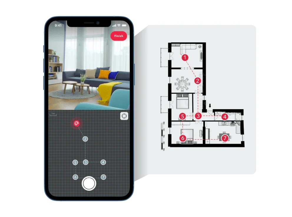 Pivo Tour mobile interface