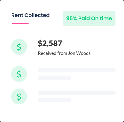 Sample rent collection
